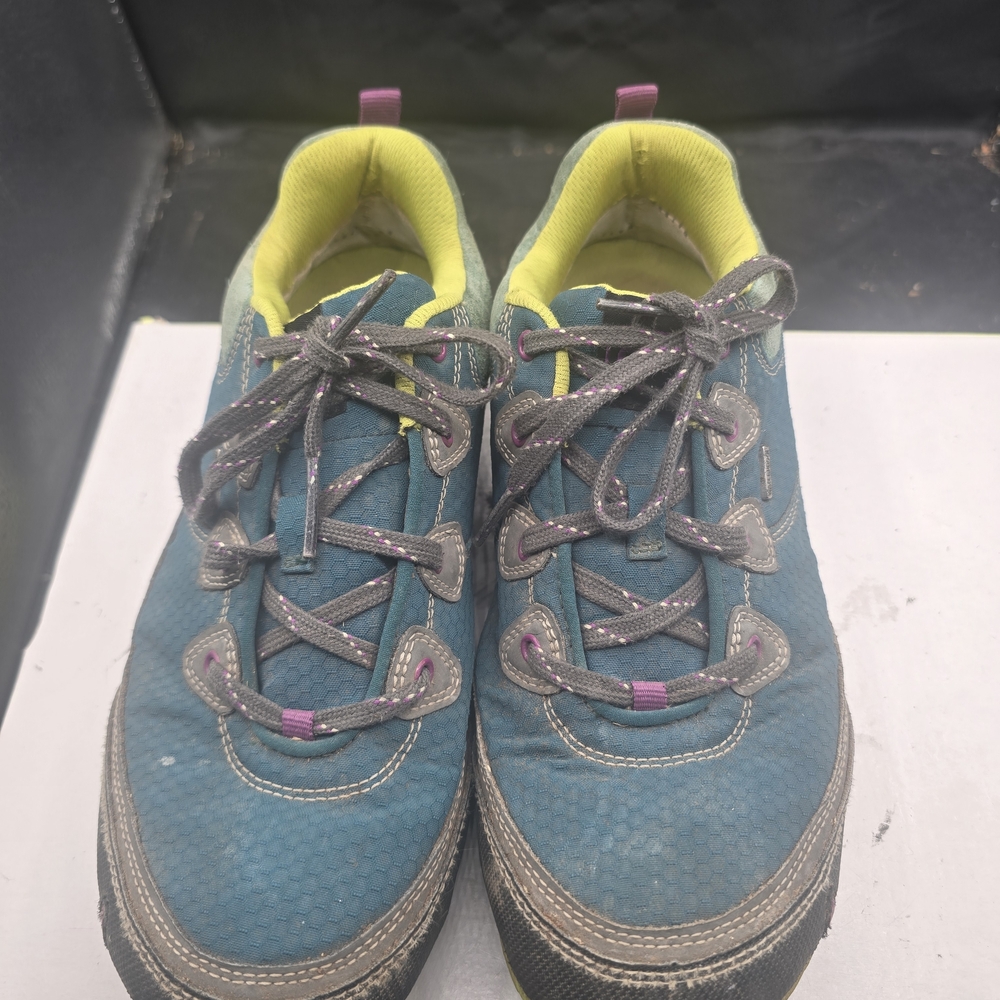 Ahnu Blue and Yellow Women's Sneakers‎